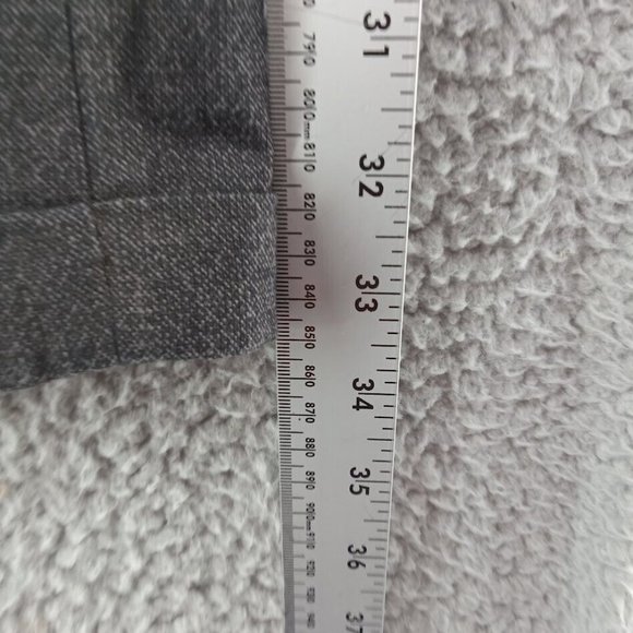 Selected Pants Mens 34x34 Black Micro‎ Patterned Slime Tapered Trousers Office - Picture 8 of 12